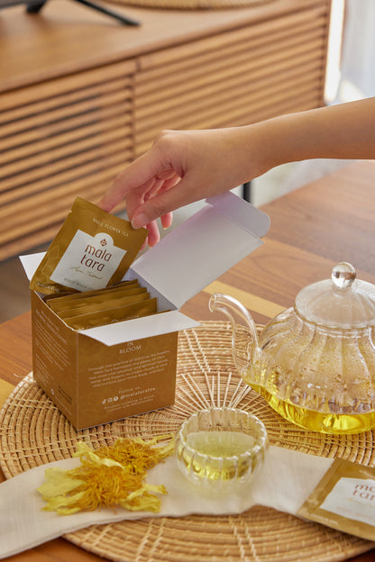 Water Lily Whole Flower Tea Box