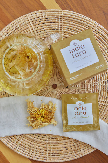 Water Lily Whole Flower Tea Box