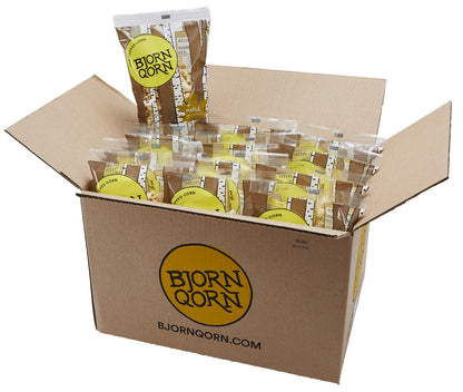 Bjorn Qorn Maple Popcorn Bags - 12-Pack x 3oz Bag