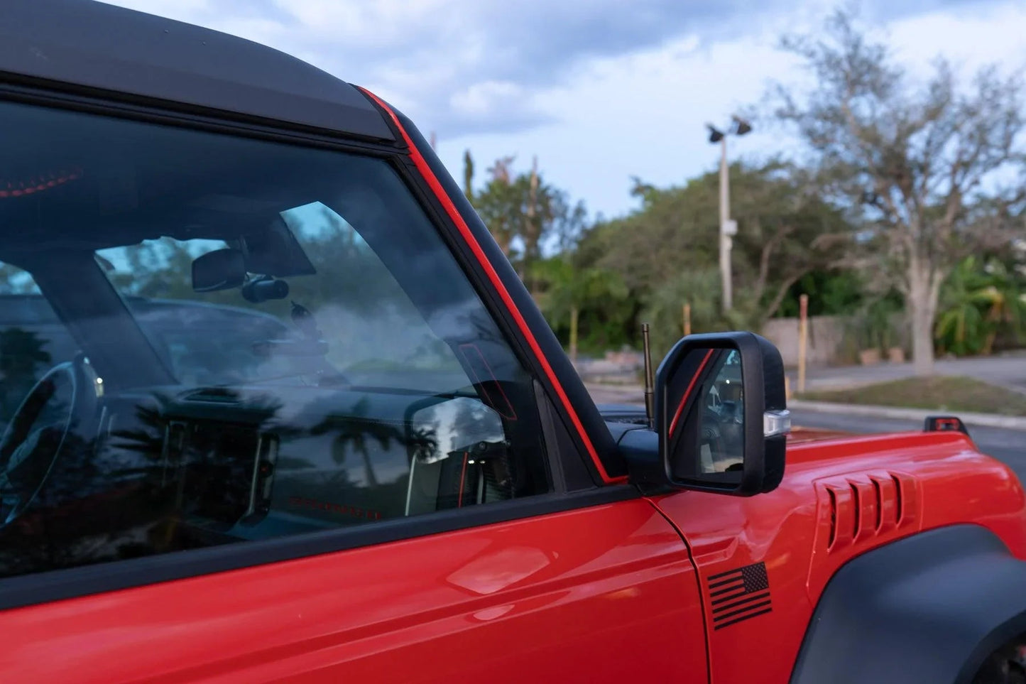 Matte Window Frame Black Out Kit - 2021+ Bronco