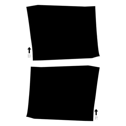 Topographic Seatbelt Panel Protection - 2024+ Tacoma / 2025+ 4Runner