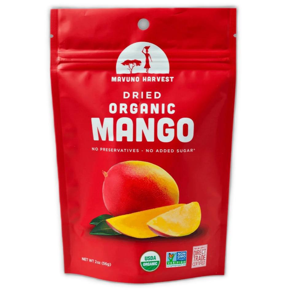 Mavuno Harvest - Dried Organic Mango (2OZ)