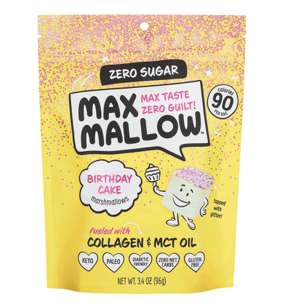 Max Sweets Birthday Cake Sugar-Free Marshmallow