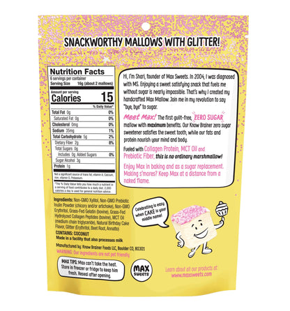 Max Sweets Birthday Cake Sugar-Free Marshmallow
