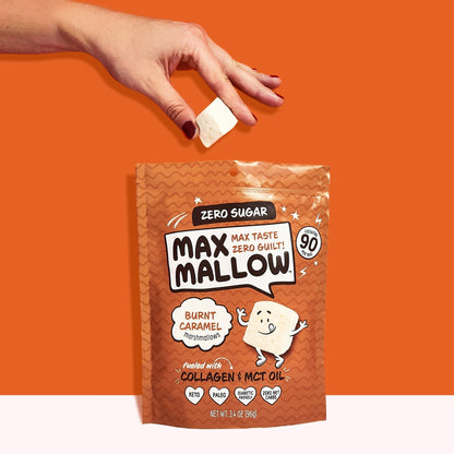Max Sweets Burnt Caramel Sugar-Free Marshmallow