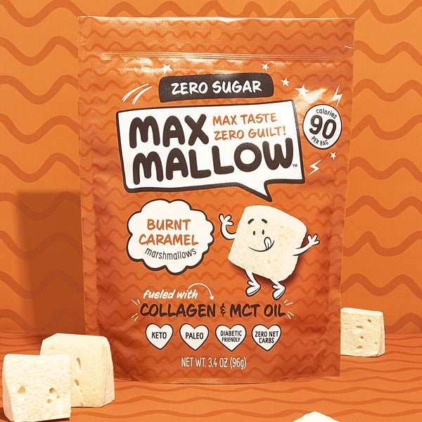 Max Sweets Burnt Caramel Sugar-Free Marshmallow