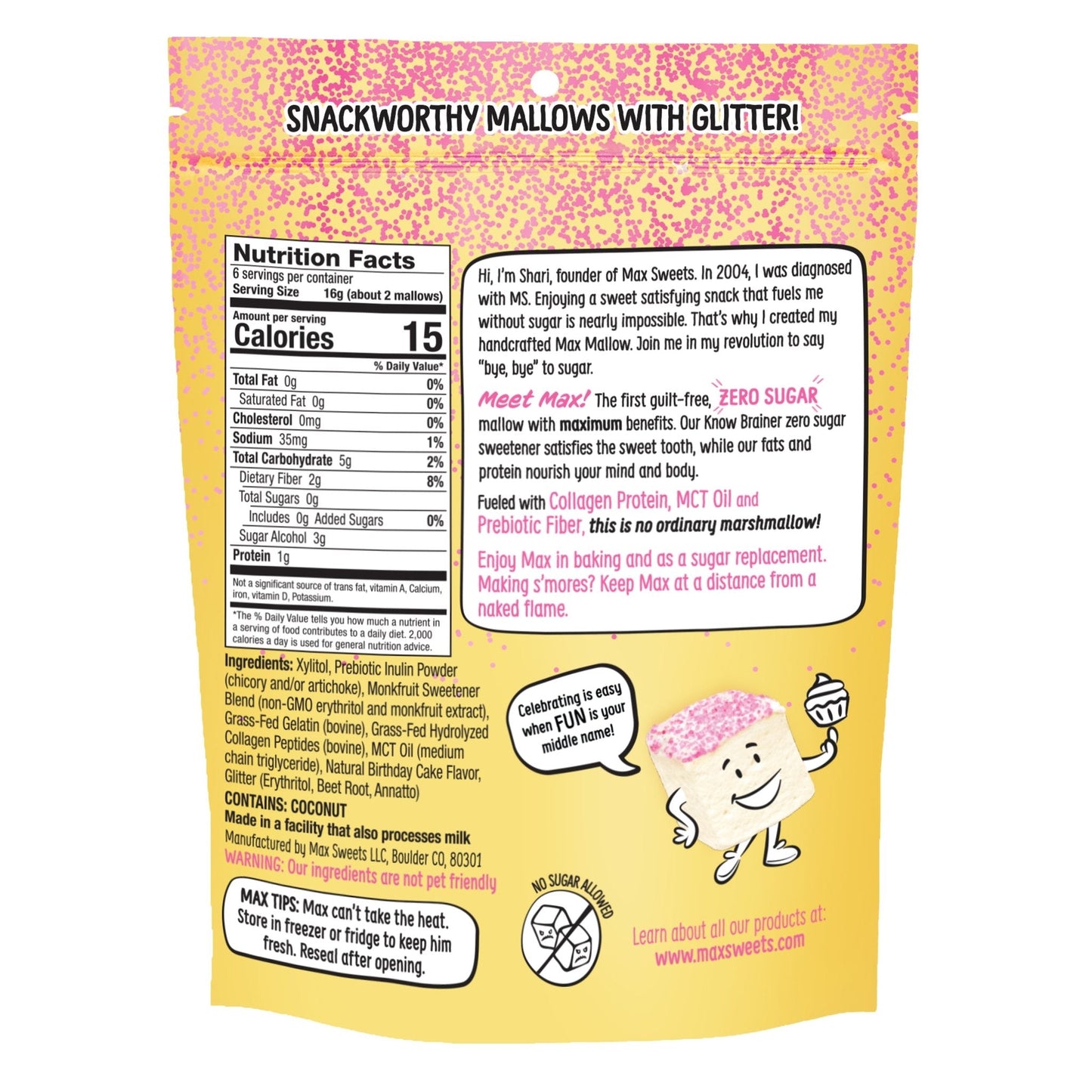 Max Sweets Collagen Mallow 6 Pack Variety Bundle