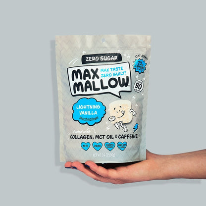 Max Sweets Lightning Vanilla Sugar-Free Marshmallow