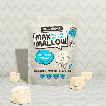 Max Sweets Lightning Vanilla Sugar-Free Marshmallow