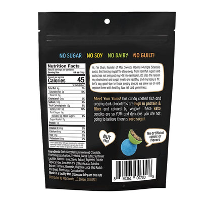 Max Sweets Sugar Free Vegan Chocolate - YumYums