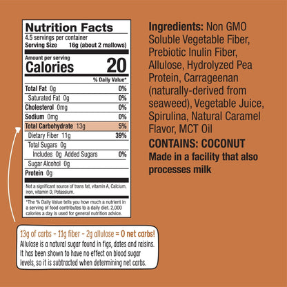 Max Sweets Vegan Burnt Caramel Marshmallows