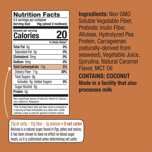 Max Sweets Vegan Burnt Caramel Marshmallows