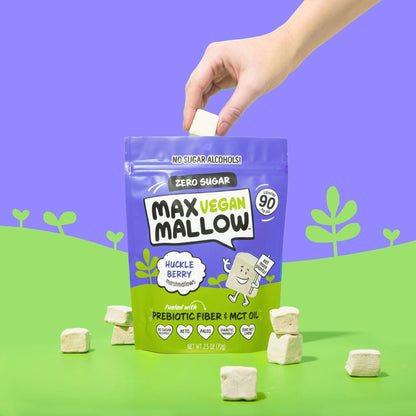 Max Sweets Vegan Huckleberry Marshmallows