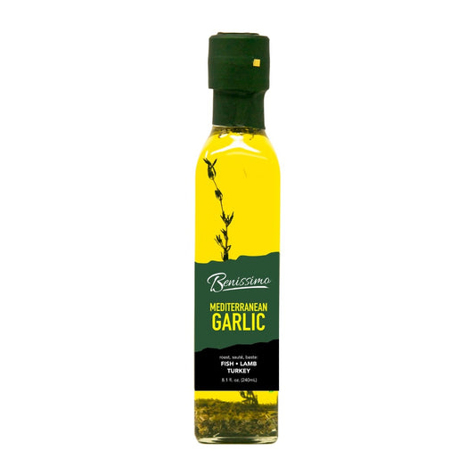 Benissimo Mediterranean Garlic Oil, Marasca (240mL)