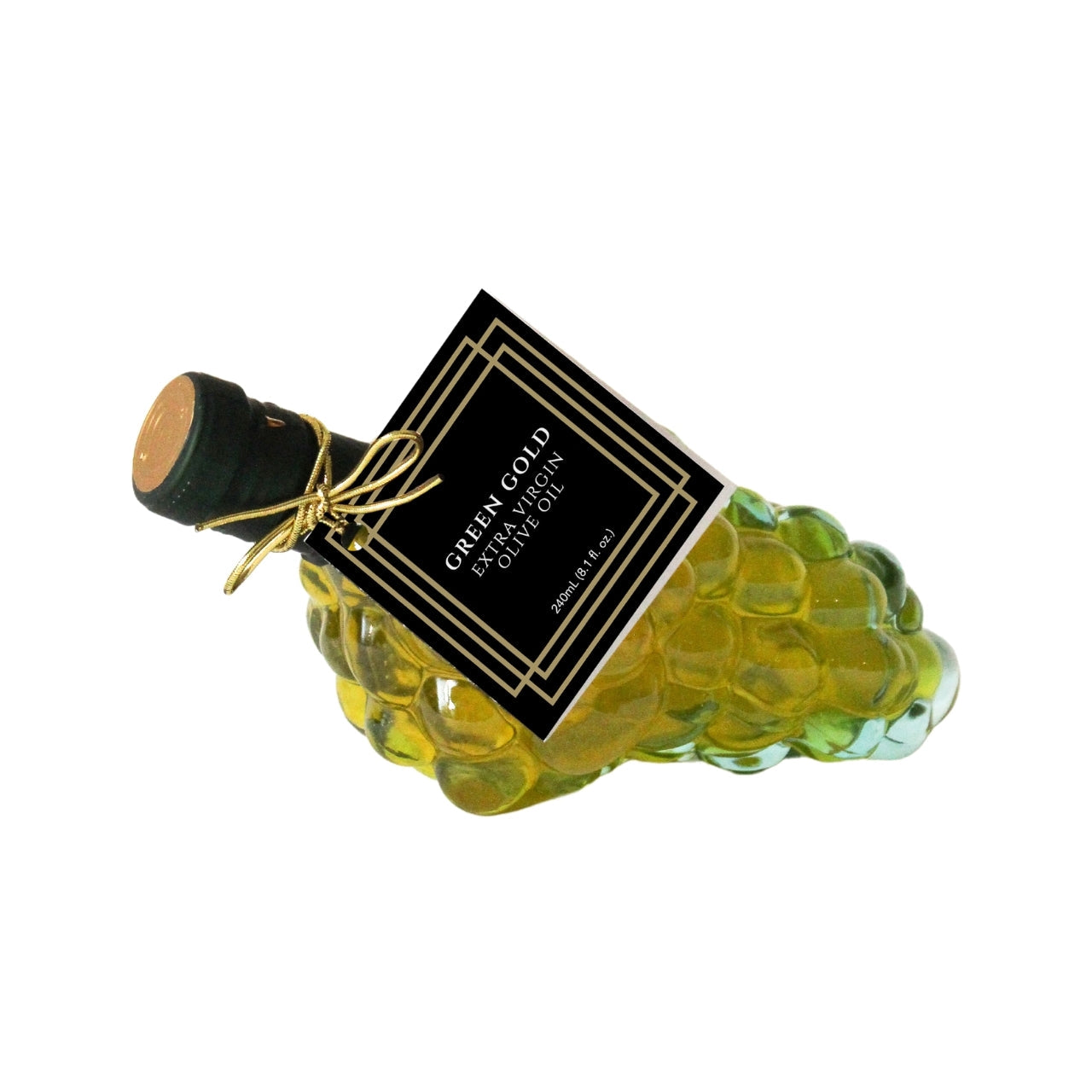 Melina's Green Gold 100% Pure Extra Virgin Olive Oil, Grape Cluster (240mL)