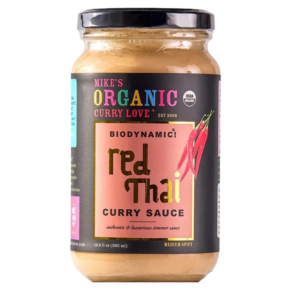 Mike's Organic Curry Love - 'Red Thai' Curry Sauce (360ML)