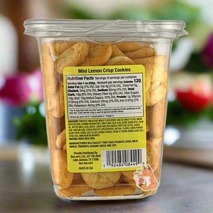 Buc-ee's Mini Lemon Crisp Cookies