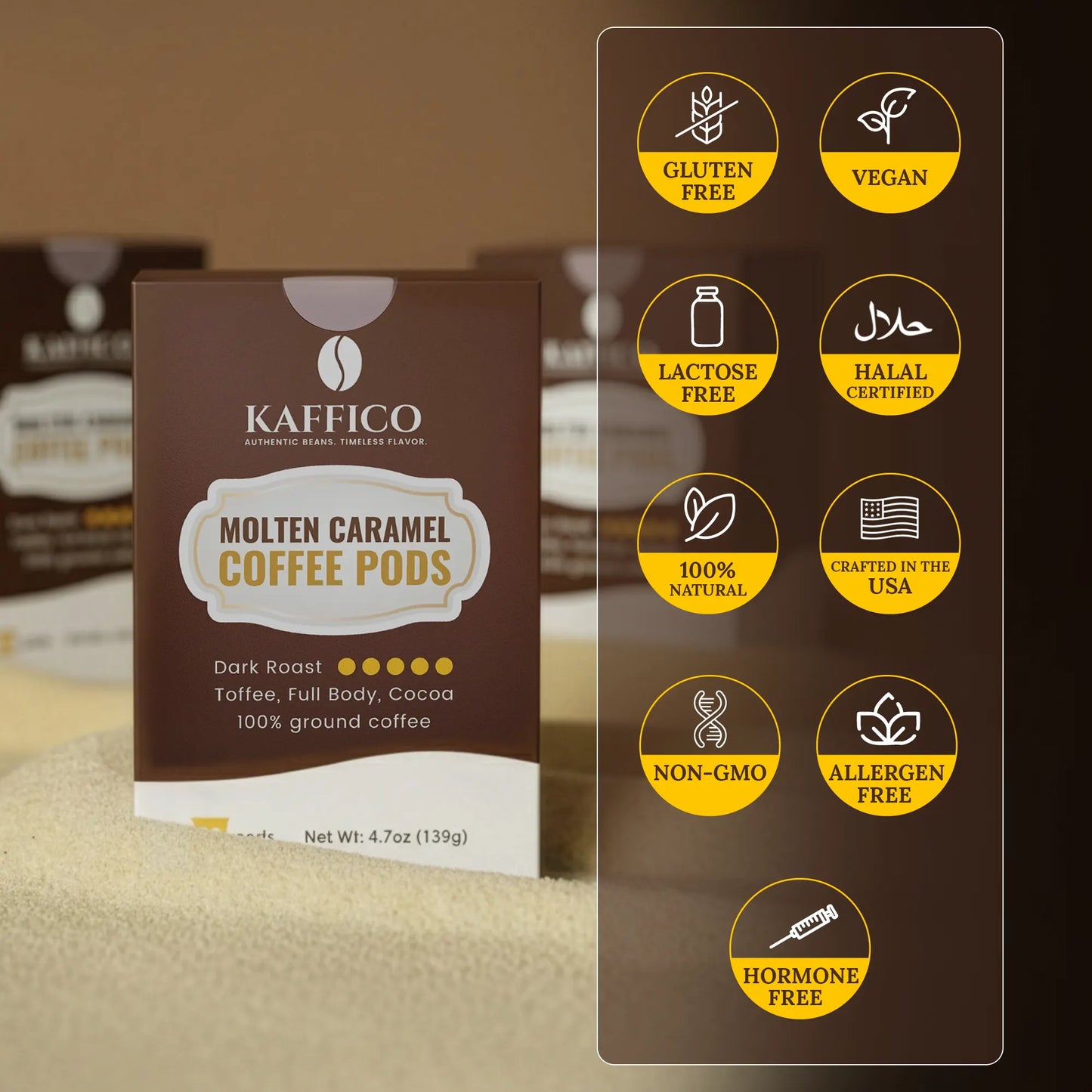 Molten Caramel Coffee Pods