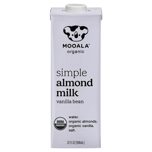 Mooala - 'Simple' Almond Milk w/ Vanilla Bean (32OZ)