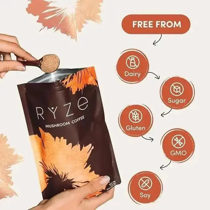 Ryze Mushroom Coffee (30 Servings) Pack of 2