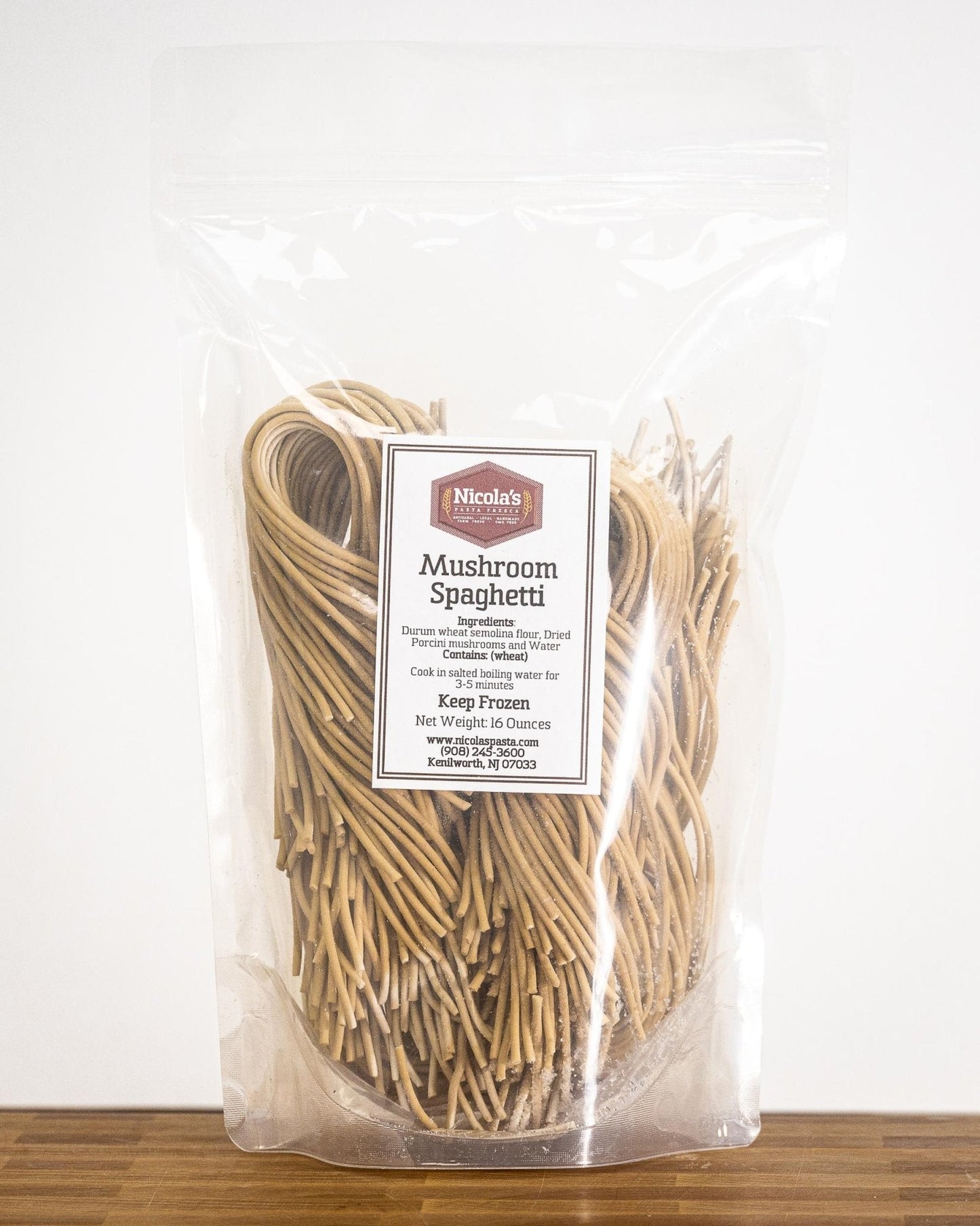 Fresh Mushroom Spaghetti