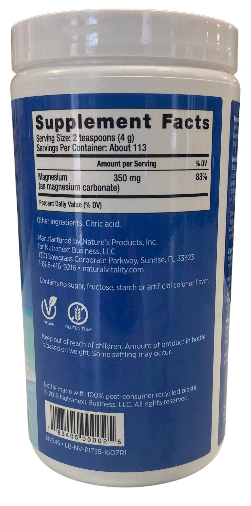 Calm Magnesium Supplement