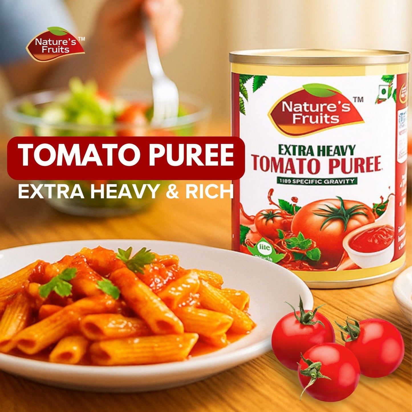 TOMATO PUREE: EXTRA HEAVY 6.83 LBS