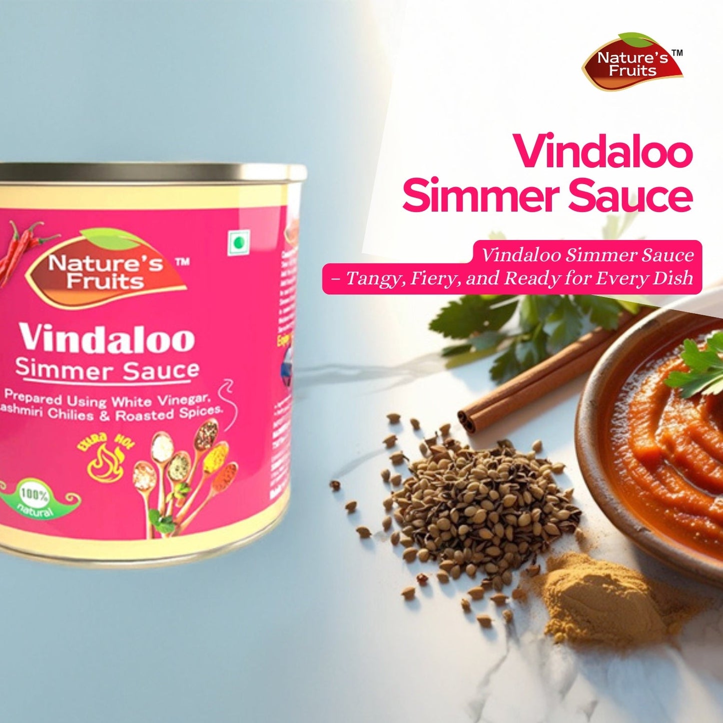 VINDALOO SIMMER SAUCE 14 oz