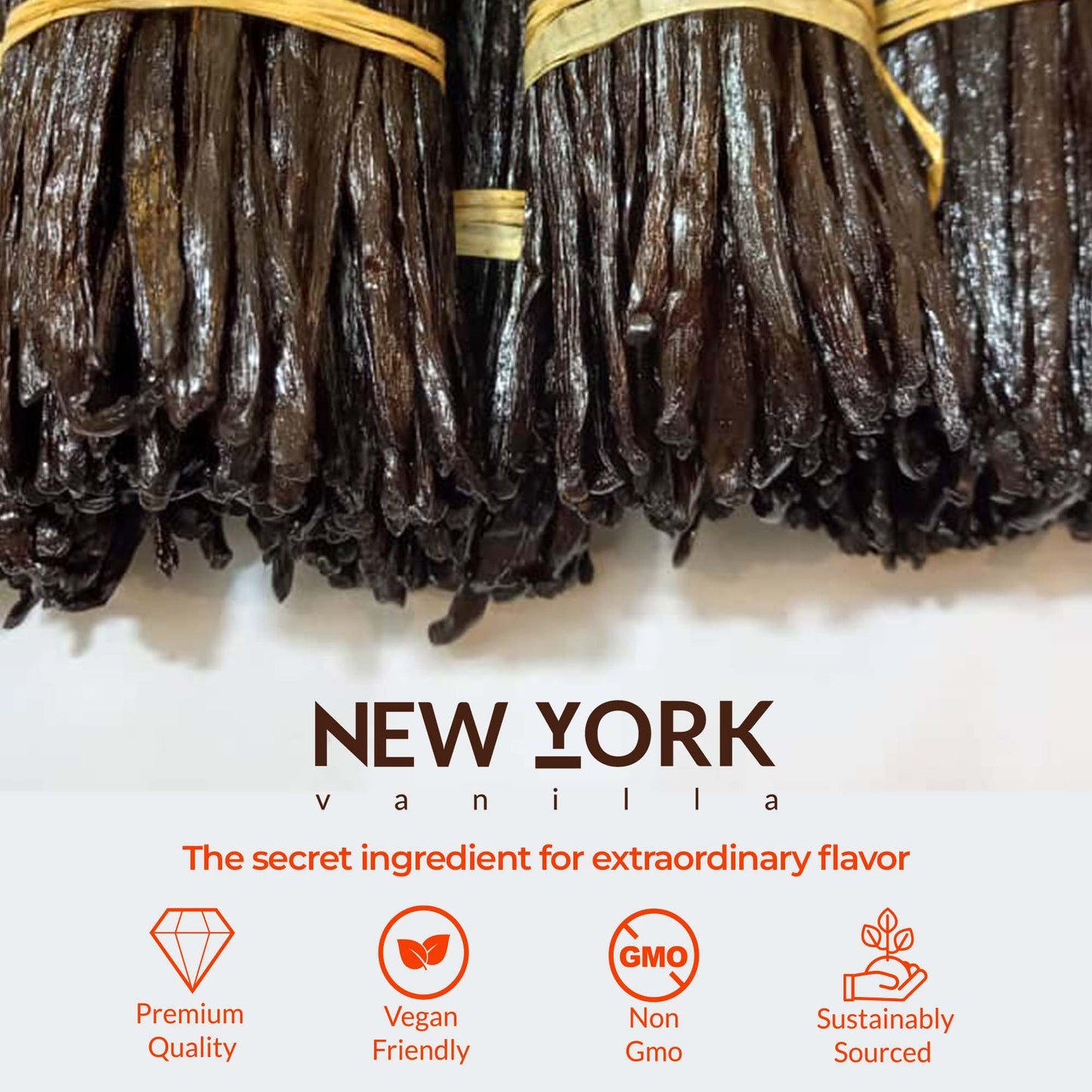 Buy Bulk Vanilla Beans for Baking, Extracts & More – Grade A (1 lb Pack)