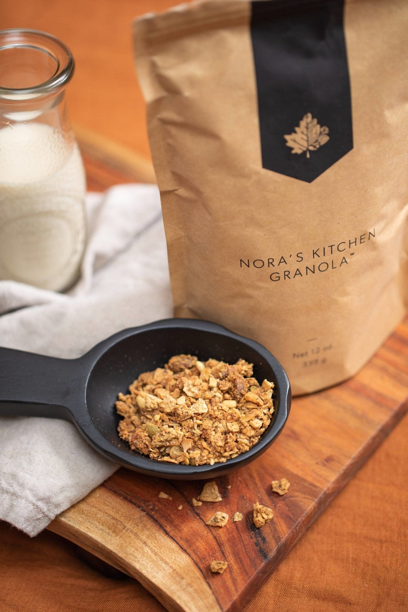 Nora’s Kitchen Granola, Vegan, Gluten-Free Bags - 24 bags x 12oz case