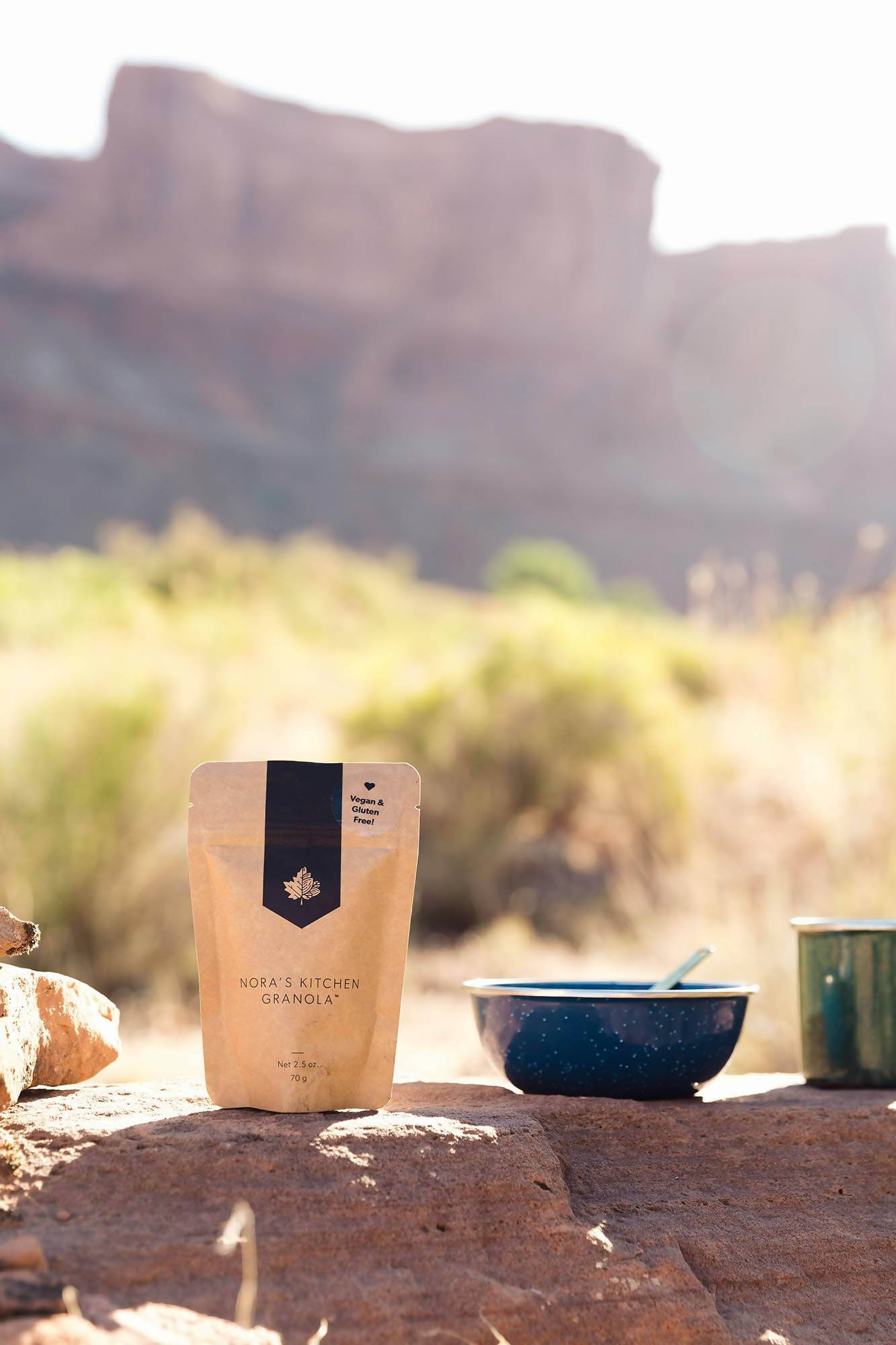 Nora’s Kitchen Granola, Vegan, Gluten-Free Bags - 24 bags x 2.5oz case