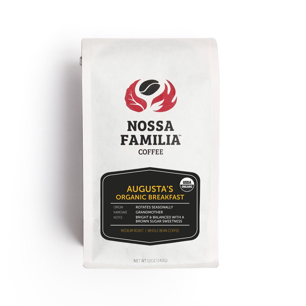 Nossa Familia Coffee Augusta's Organic Breakfast