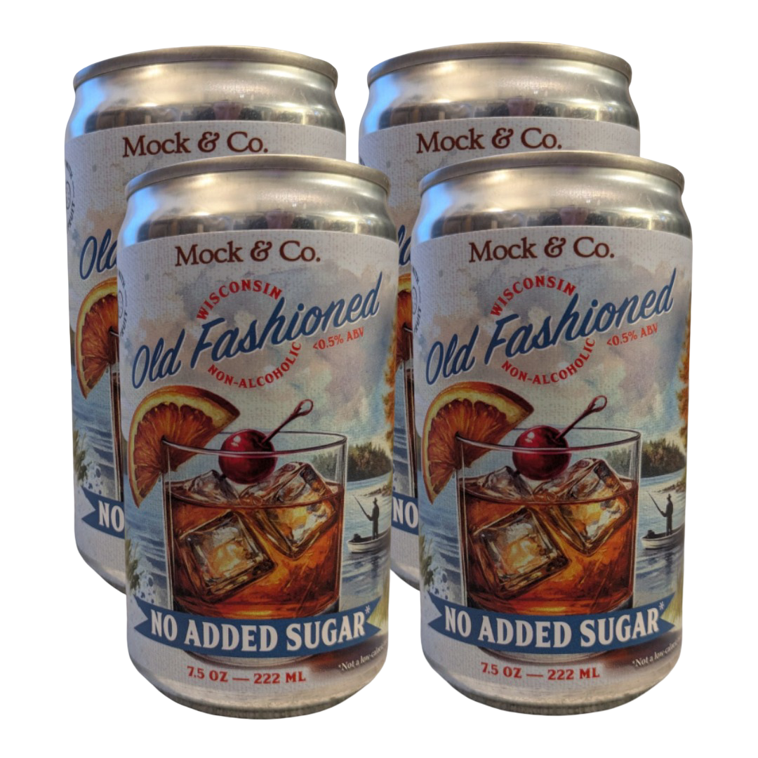 Wisconsin Old Fashioned No Added Sugar (Non-Alcoholic) - Price Includes Shipping