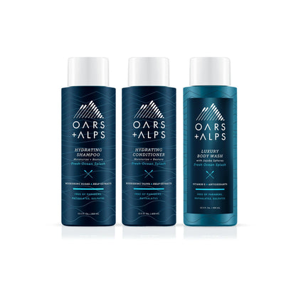 Oars + Alps Fresh Ocean Splash Shower Bundle