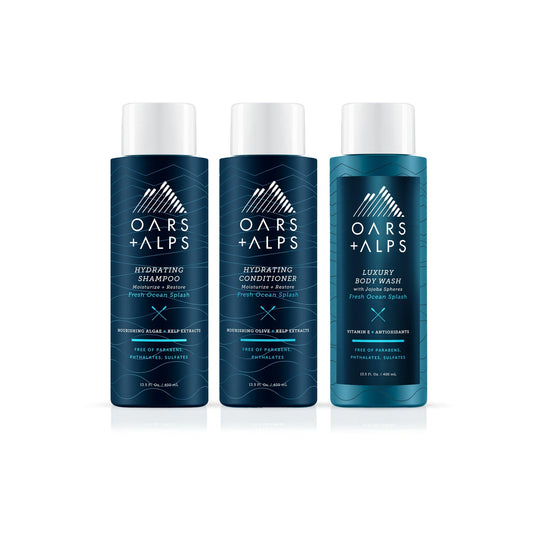 Oars + Alps Fresh Ocean Splash Shower Bundle