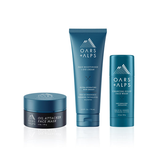 Oars + Alps Oily Skin Trio