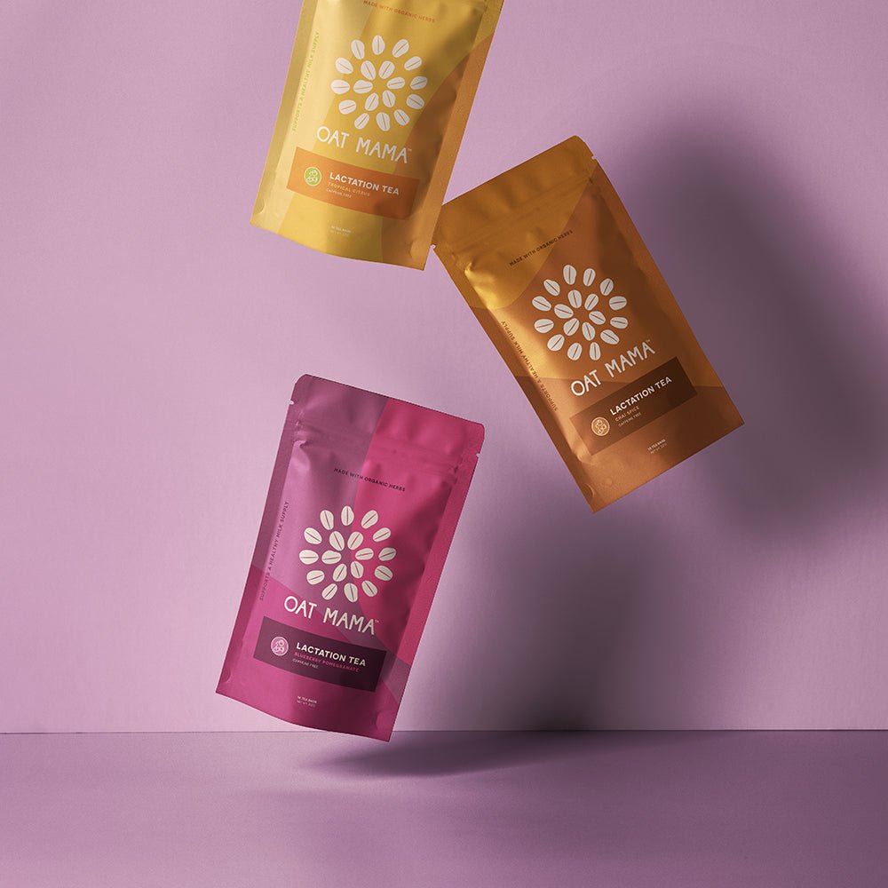 Oat Mama Blueberry Pomegranate Lactation Tea