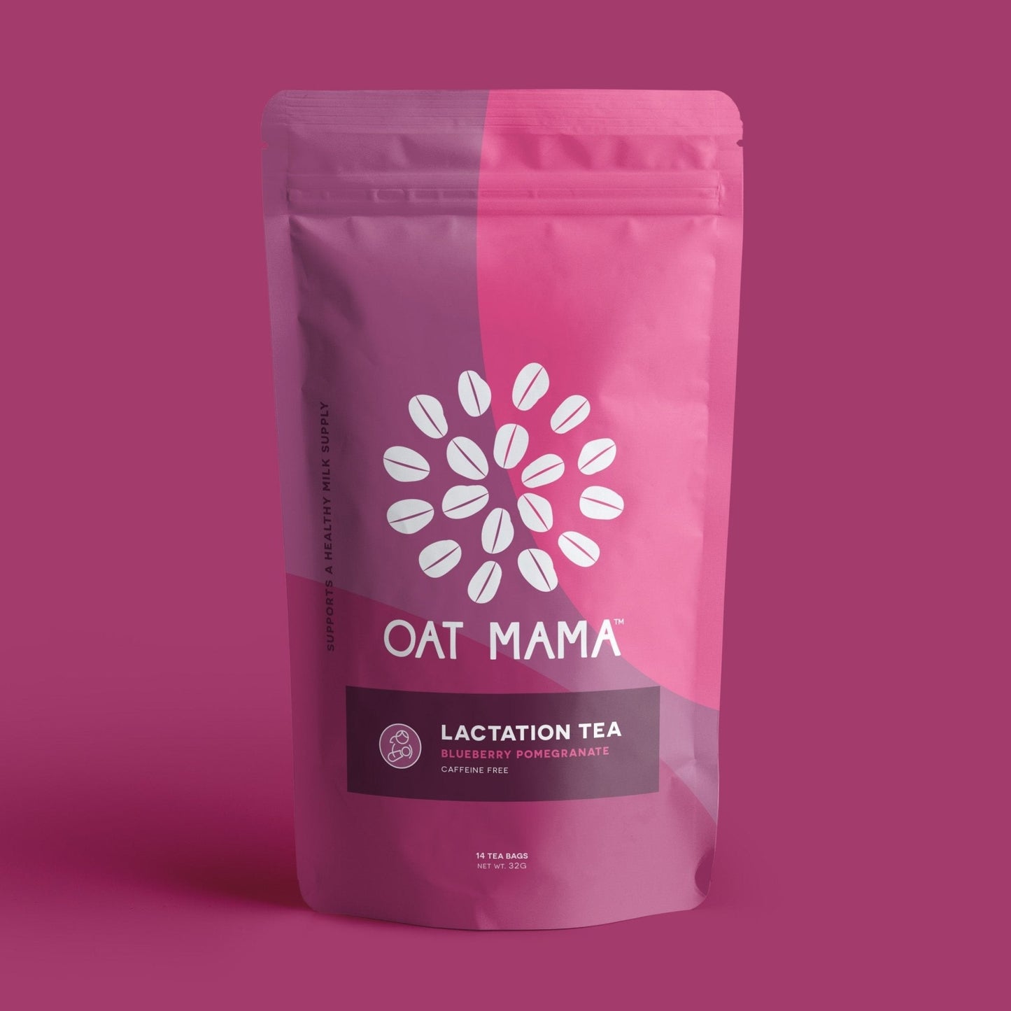 Oat Mama Blueberry Pomegranate Lactation Tea