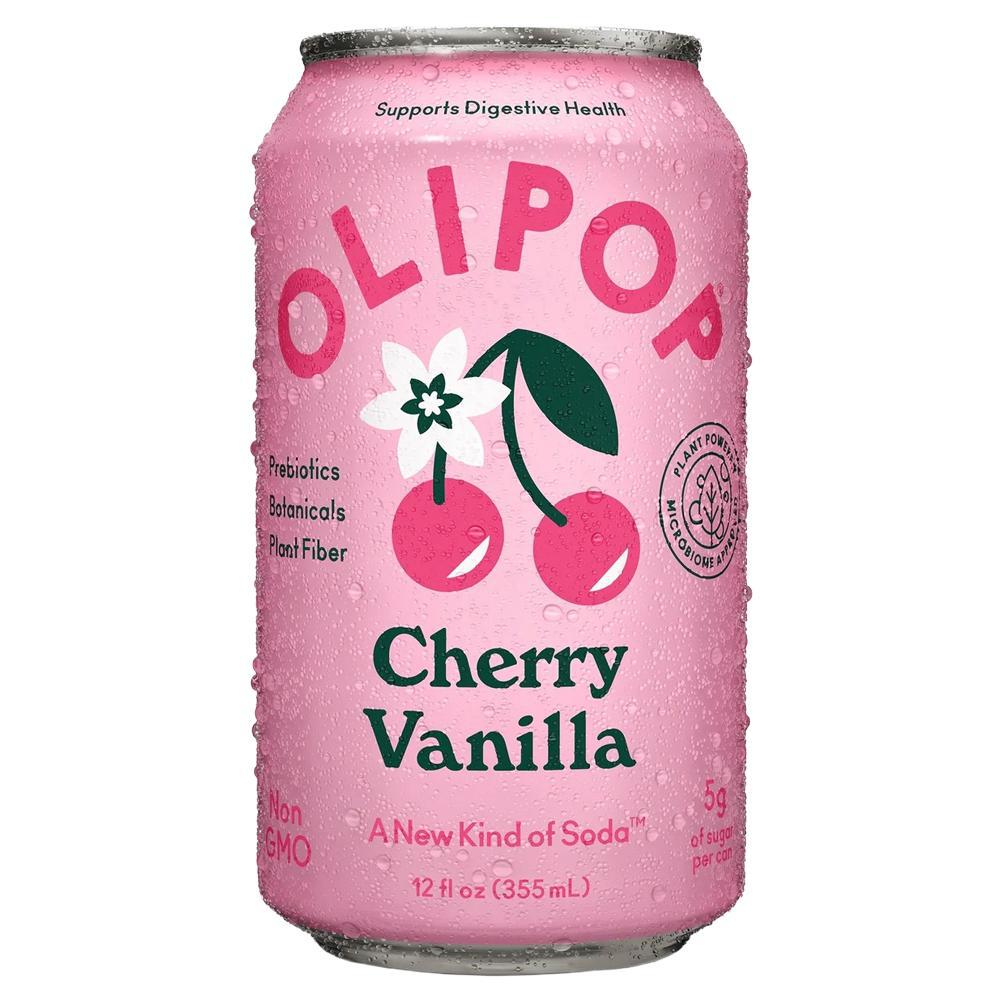 OLIPOP - 'Cherry Vanilla' Soda (12OZ)