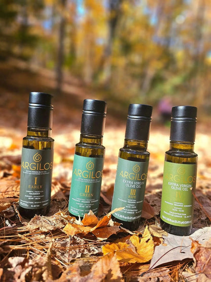 ARGILOS Greek Extra Virgin Olive Oil Tasting Bundle