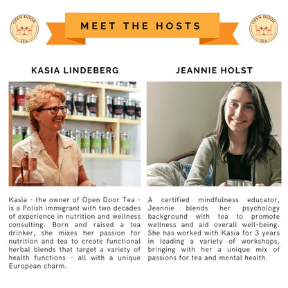 Open Door Tea Virtual Tea Time & Tasting