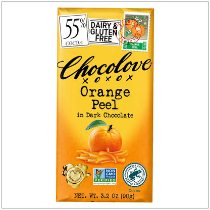 Orange Peel in Dark Chocolate