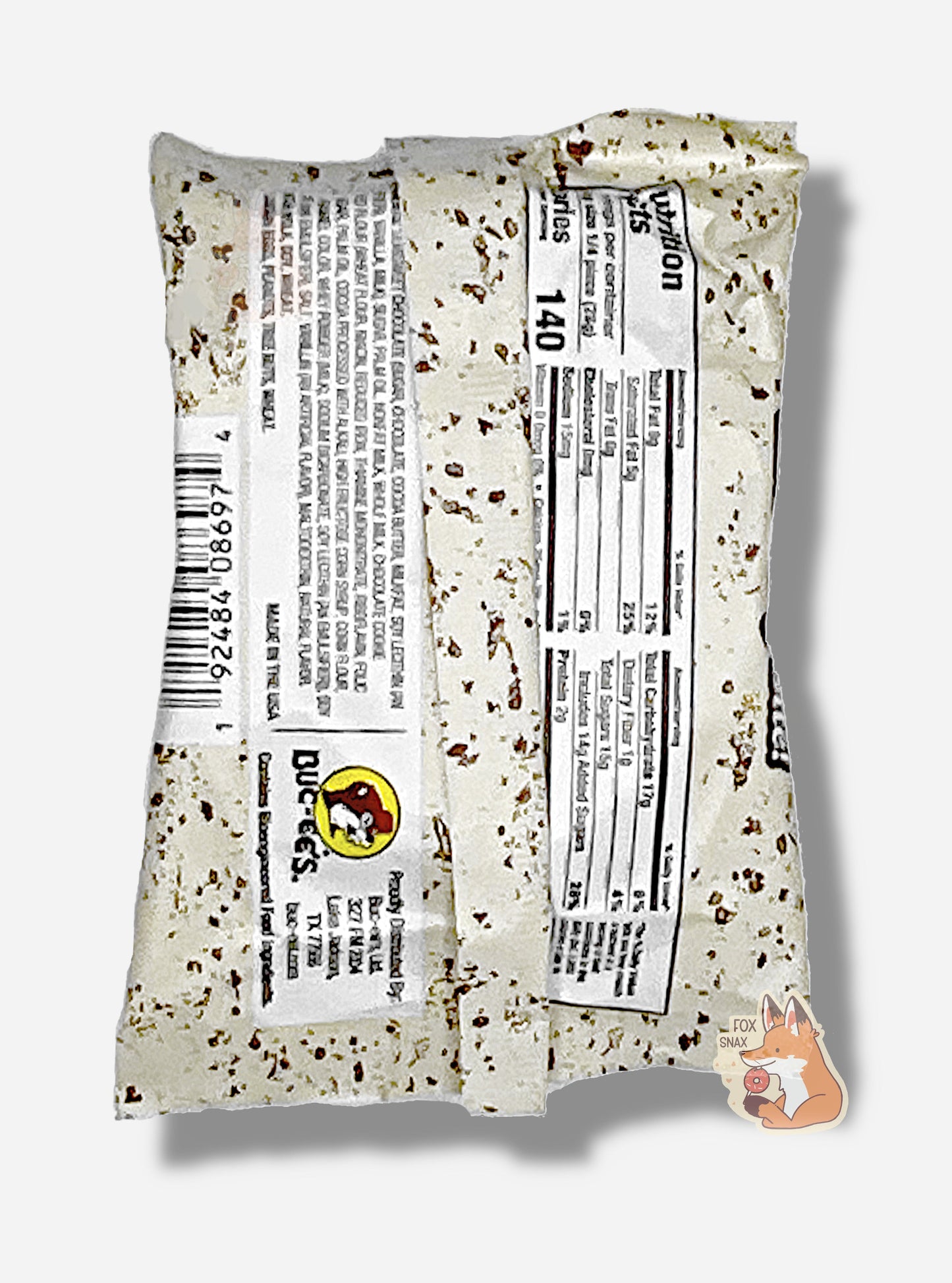 Buc-ee's Dark Chocolate Cookies & Cream OverBite