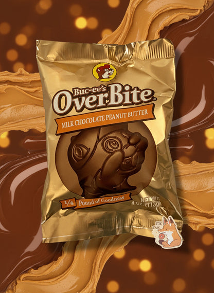 Buc-ee's Milk Chocolate Peanut Butter OverBite