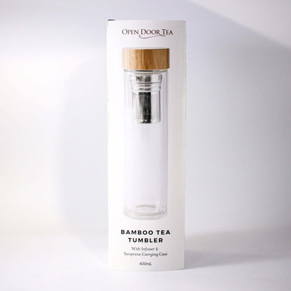 Open Door Tea Bamboo Tea Tumbler