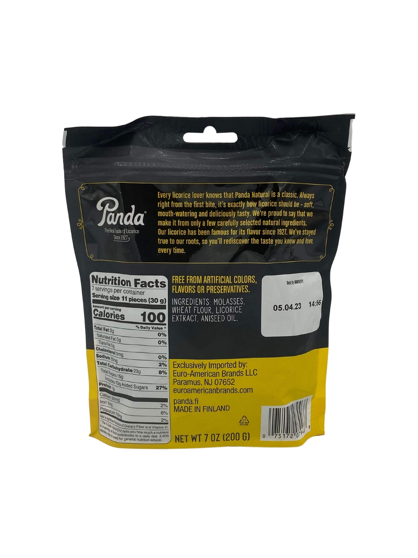 Licorice, Soft Black, Panda