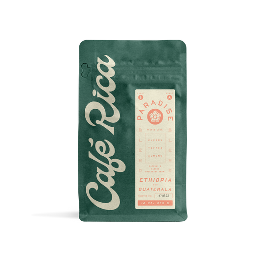 Cafe Rica's Paradise - Ethiopian & Guatemalan Blend 340g