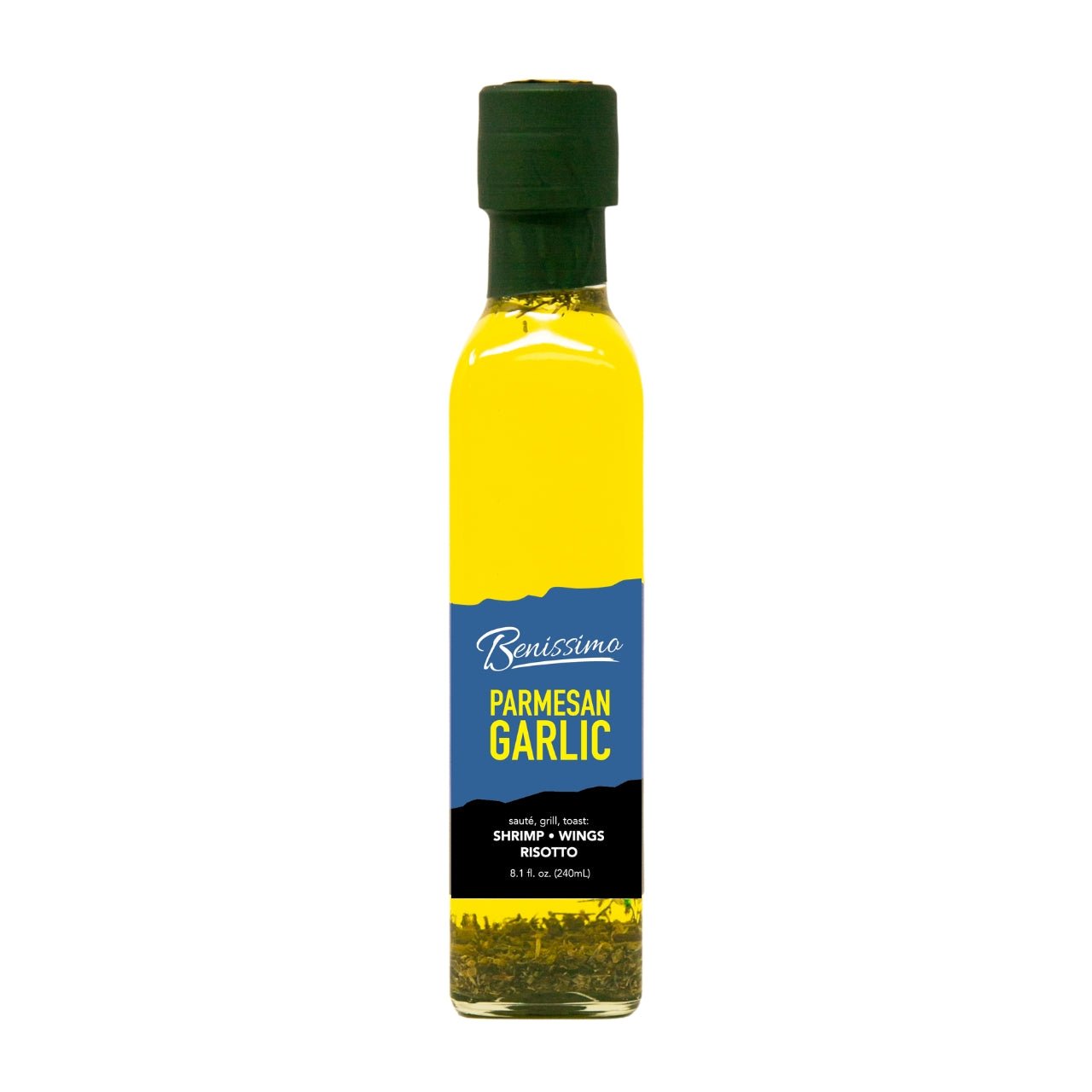 Benissimo Parmesan Garlic Oil, Marasca (240mL)