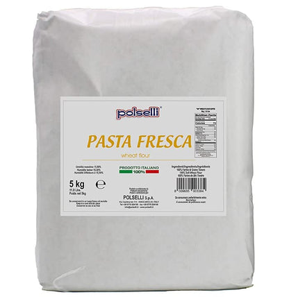 Polselli, Fresh Pasta Flour, Tipo 00, Soft Wheat, 5 kg (11 lb)
