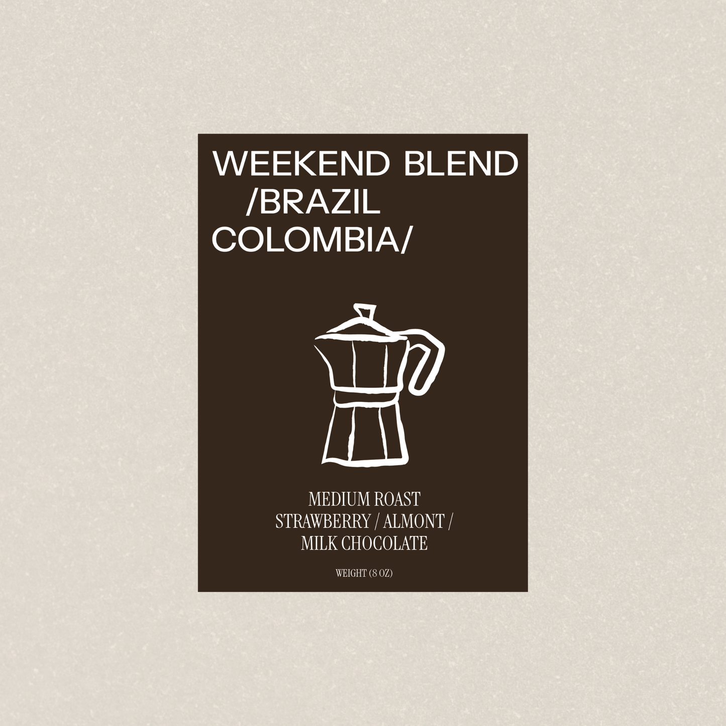 WEEKEND BLEND